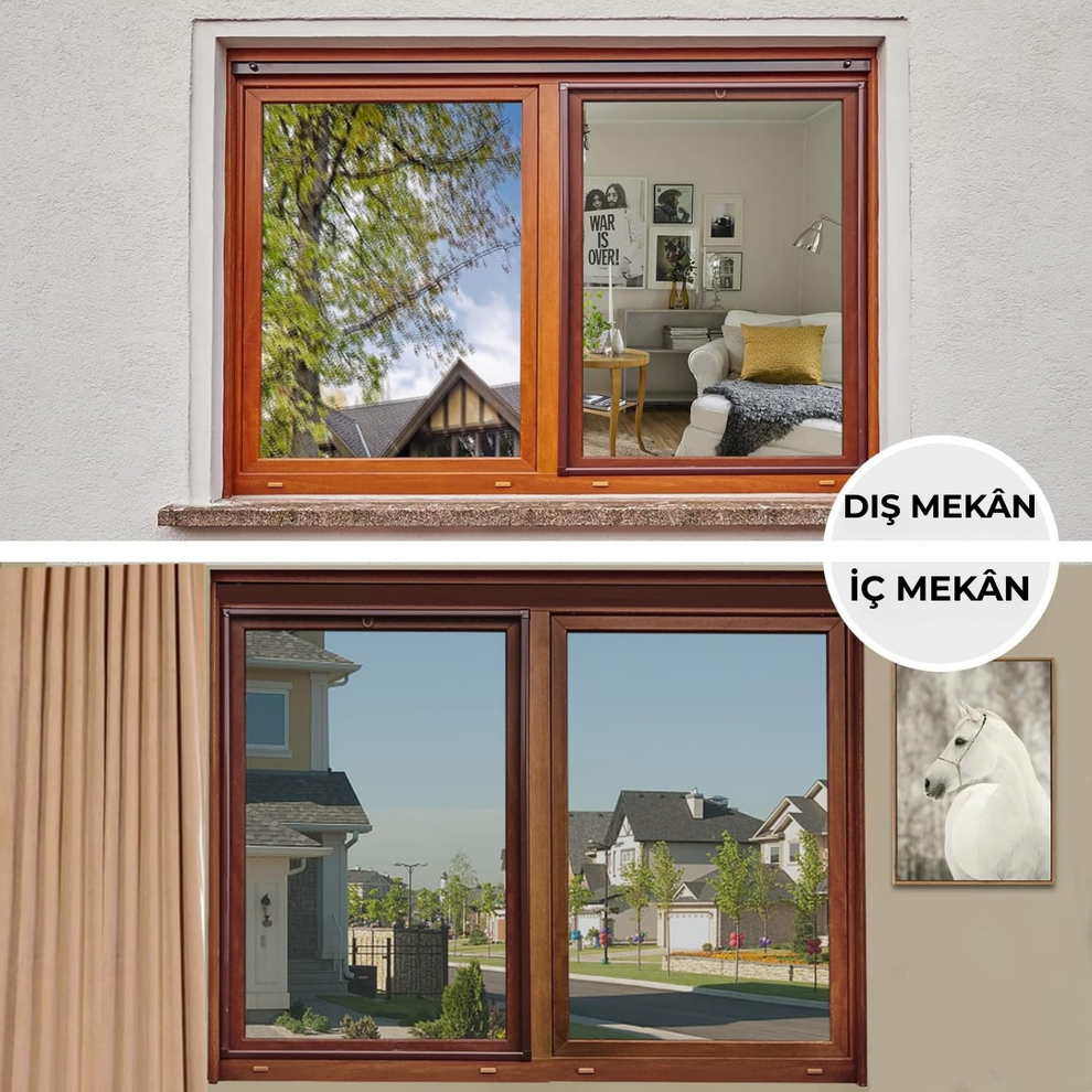 Viya Home® Aynalı Cam Filmi