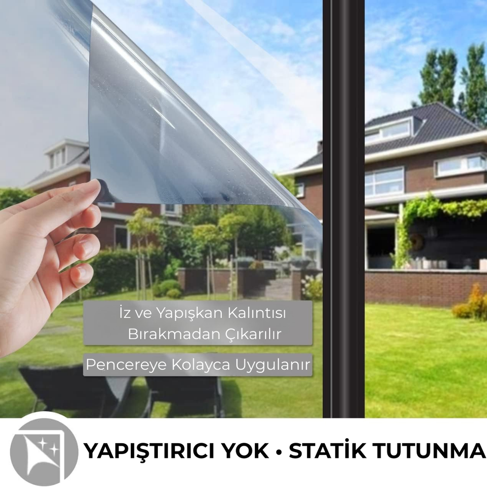 Viya Home® Aynalı Cam Filmi